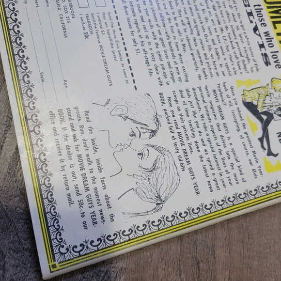 Elvis Presley Vintage 1960 Yearbook Magazine. GUC - Picture 5 of 9